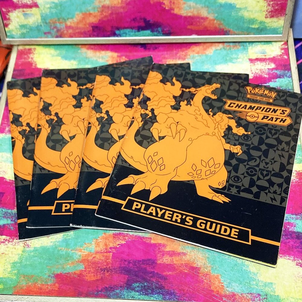 [4-PACK] POKEMON CHARIZARD BOOKLETS POKÉMON TRADING CARD GAME PLAYERS GUIDE